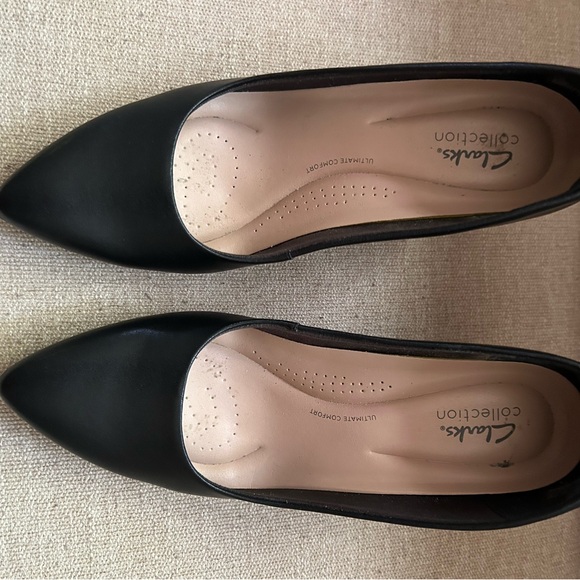Clarks Shoes - Clarks Black Women's Heels
